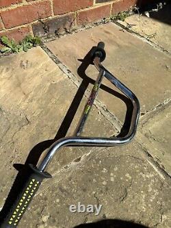 Anciens guidons BMX GT Gen1 avec poignées Ame Unitron authentiques des années 80 survivant