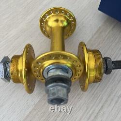 Anciens moyeux de BMX Suzue en or 36 trous