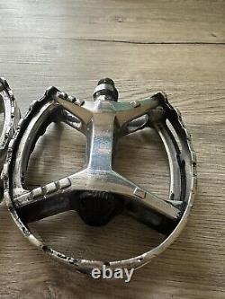 Anciens pédales de BMX Suntour Xc2 1/2 authentiques de l'époque des années 80