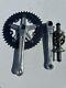 Anciens Pédaliers Bmx Shimano 600 Avec Boîtier De Pédalier Sr Mx-2 Et Plateau De Chaîne 44 Dents