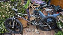 BMX 1998 Ruption LX/GT Chrome Vélo de BMX Old School Mid PRO Original