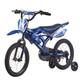 Bicyclette Pour Enfants De 3 à 5 Ans 16'' Moto Vtt Pour Garçons Avec Stabilisateurs