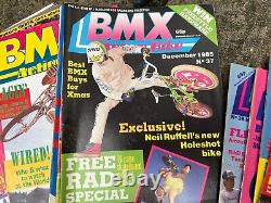 Bmx Action Bike Magazines 23 Numéros Nos 5-47 Old School Bmx Classics Job Lot