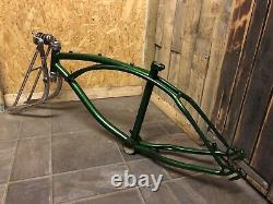 Cadre de vélo Old School Lowrider Bmx Schwinn avec fourche Springer Rétro 20