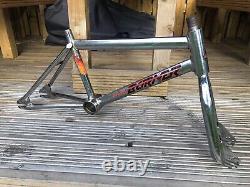 Cadre de vélo rétro Bmx Mini Burner Raleigh Mk2 des années 1980 authentique de l'école ancienne 16