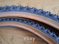 Cheng Shin Comp3 Nos Tyre Pair Fat Thin 24x1.75/2.125 Old School Bmx Skinwall