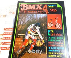 Collection de 20 anciens magazines de BMX bi-hebdomadaires, divers numéros VOL 5