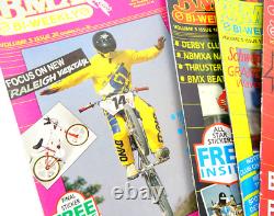 Collection de 20 anciens magazines de BMX bi-hebdomadaires, divers numéros VOL 5