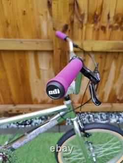 Concept Purple Haze Freestyle BMX. Années 90, École intermédiaire. Reconstruit RÉTRO, Mad Frank.