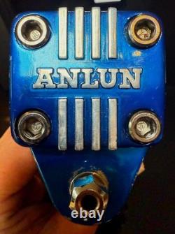 Éblouissant tige Anlun en bleu BMX Haro old school