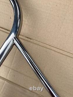 Haro Vector Vieux École BMX Freestyle Chrome Guidon Bob Haro