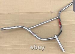 Haro Vector Vieux École BMX Freestyle Chrome Guidon Bob Haro