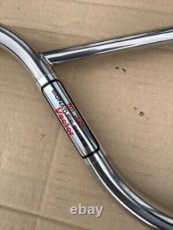 Haro Vector Vieux École BMX Freestyle Chrome Guidon Bob Haro