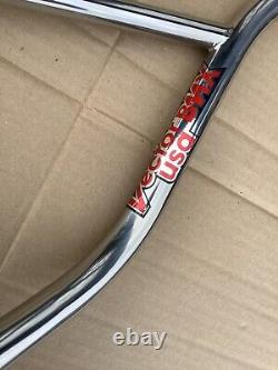 Haro Vector Vieux École BMX Freestyle Chrome Guidon Bob Haro