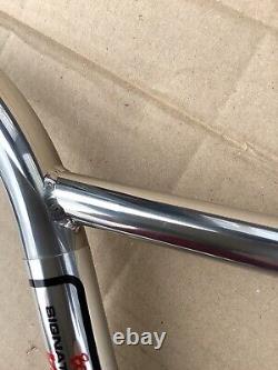Haro Vector Vieux École BMX Freestyle Chrome Guidon Bob Haro