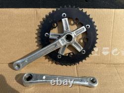 Manivelles Shimano 600 Asco 44t Plateau + boulons Old School BMX 170mm