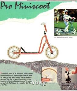 Mongoose Miniscoot Pro 1987 Coral Reef d'époque années 80