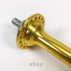 Moyeu avant SUNTOUR GOLD OG BMX Old School Stock Ancien
