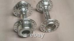Moyeux avant et arrière Suzue chrome pour BMX old school #7