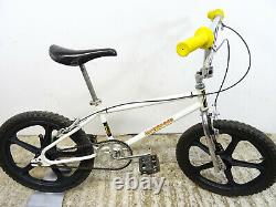 Old School 80s Mongoose Expert Bmx Bike Skyway Tuff II Wheels Resto Project
