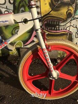 Original Des Années 80 Old Skool School Retro Mongoose Bmx Bike
