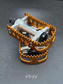 Pédales Diamond Back MKS NOS 9/16, Pédales BMX Old School Or
