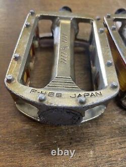 Pédales de Vieux BMX SR Pédales P466 Fabriquées au Japon Filetage 9/16