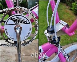 Pink Old School Bmx Bicycle USA Retro Vintage Freestyler Bicycle MID Skool Skyway