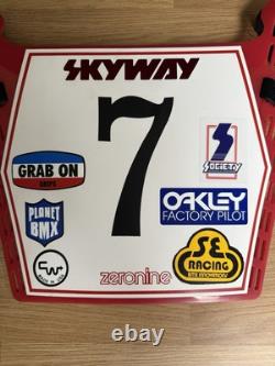 Plaque de course BMX Old School Zeronine