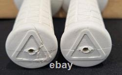 Poignées Ame originales des années 80 en blanc BMX old school