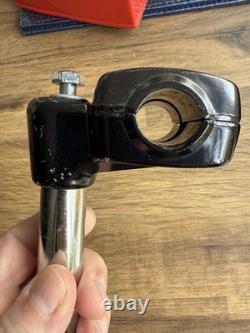 Potence SUNTOUR noire anodisée Old School BMX Raleigh Aero Pro Raleigh Burner