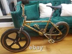 RALEIGH SUPER BRÛLEUR mk1 BMX ÉCOLE ANCIENNE des années 1980 SKYWAY CW 1983 bmx des années 80