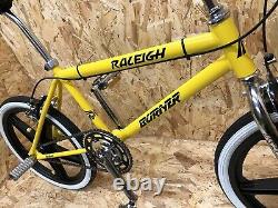 Raleigh Burner 1984 Custom Bmx, Retro, Old School, Mag Wheels, Sr, Dia Compe