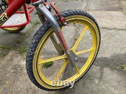 Raleigh Burner Bmx Bike With Sidecar Side Hack Rare Barn Find Old School Vw