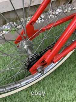 Raleigh Styler BMX 20 pouces Survivor Old School Burner. Rouge et blanc