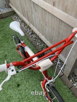 Raleigh Styler BMX 20 pouces Survivor Old School Burner. Rouge et blanc