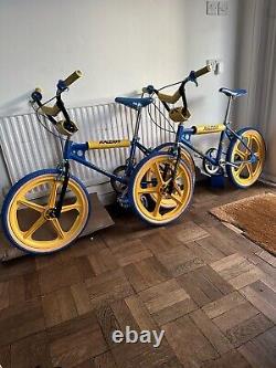 Raleigh Tuff Burner Mk1 82/83 Vintage Made In England Old School BMX mag blue 	

<br/>	  <br/>
  Traduction en français: Raleigh Tuff Burner Mk1 82/83 Vintage Fabriqué en Angleterre Vieux BMX de l'école mag bleu