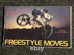 Rare Original 1982 Bob Haro Freestyle Moves Book Old School Bmx At It's Best