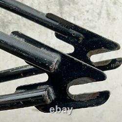 Redline MXII Frame Old School Bmx Black MX II 1980s 80s 20 In Fork Vintage Og