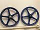 Roues Skyway Tuff 1 Vieux Bmx Bleu 76 Bendix Coaster Magnifique Ensemble De Cycliste