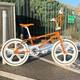 Skyway 2024 Street Beat Vélo Bmx Personnalisé Rétro Old School Orange / Blanc