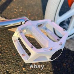 Skyway 2024 Street Beat Vélo BMX Personnalisé Rétro Old School Orange / Blanc