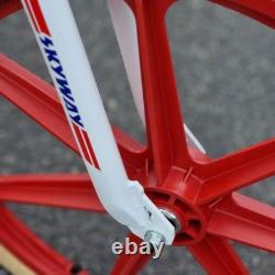 Skyway T/A Custom BMX Bike Old School 24 Pouces Blanc / Rouge Skyway T/A Custom BMX Bike Old School 24 Pouces Blanc / Rouge