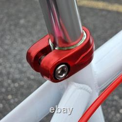 Skyway T/A Custom BMX Bike Old School 24 Pouces Blanc / Rouge