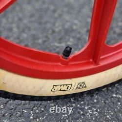 Skyway T/A Custom BMX Bike Old School 24 Pouces Blanc / Rouge