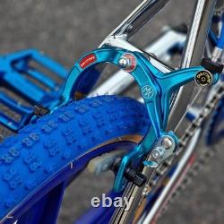 Skyway T/A Vélo BMX Personnalisé Old School 20 Pouces Chrome / Bleu Skyway T/A Vélo BMX Personnalisé Old School 20 Pouces Chrome / Bleu