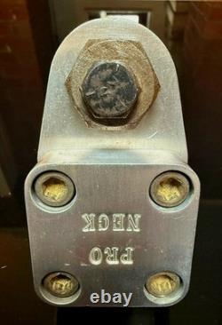 Superbe potence de guidon en argent BMX old school