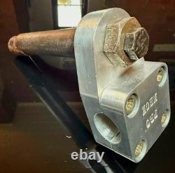 Superbe potence de guidon en argent BMX old school