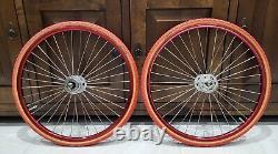 Superbes roues UKAI (Skinnies) 20x1 1/8 - Vieux BMX de l'école