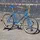 Vélo Bmx Ironhead Custom Cruiser 26 Pouces Style Old School Bleu Bonbon / Or